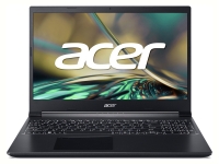 Ноутбук Acer Aspire 7 A715-43G Ryzen 5 5625U 16Gb SSD 512Gb NVIDIA RTX 3050 для ноутбуков 4Gb 15,6 FHD IPS Cam 50Вт*ч No OS Черный A715-43G-R2PG NH.QHDER.008
