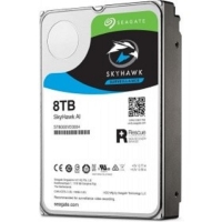 8TB Seagate SkyHawk (ST8000VE0004) SATA 6 Гбит/с, 7200 rpm, 256 mb buffer, для видеонаблюдения c искусственным интеллектом