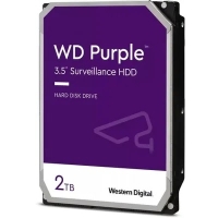 2TB WD Purple (WD23PURZ) Serial ATA III, 5400- rpm, 256Mb, 3.5"
